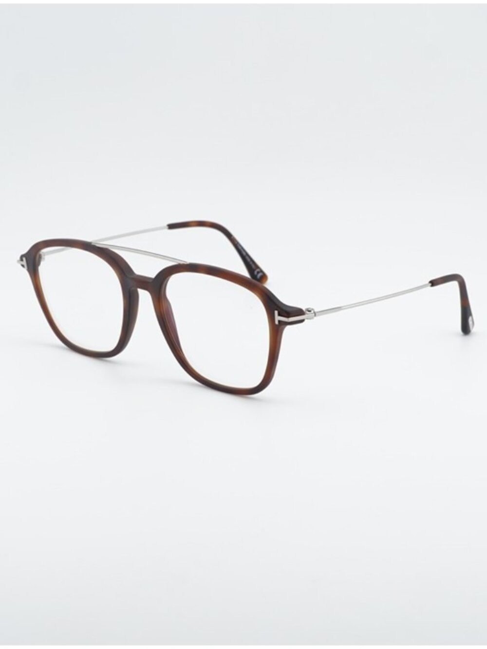 Tom Ford FT5610-B 056 Eyeglasses Havana/Gold 53mm Rectangle Frame
